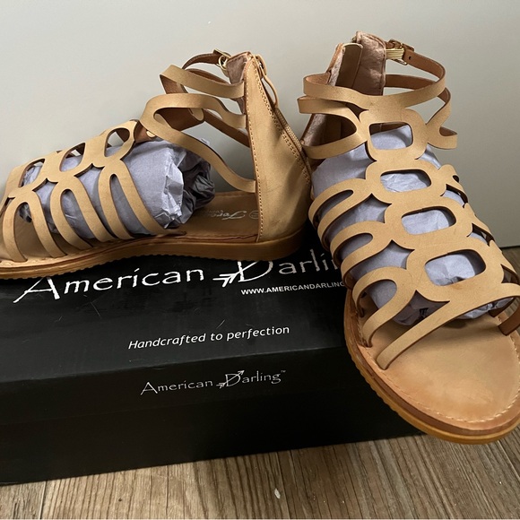 Gladiator tan sandals - Picture 6 of 6